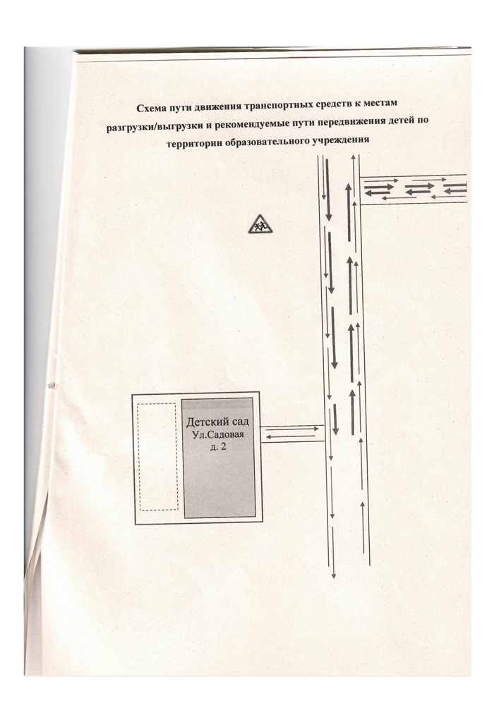 Паспорт дорожной безопасности Муниципального казенного дошкольного образовательного  учреждения «Непотяговский детский сад №4»